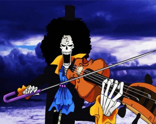 Brook One Piece paint by numbers