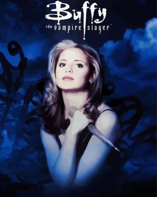 Buffy The Vampire Slayer paint by numbers