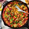 Chicken and Chorizo Paella paint by numbers