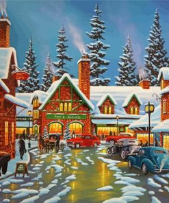 Christmas Night Paint By Number