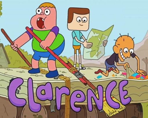 Clarence Animated Series Paint By Number