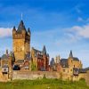 Cochem Castle Germany paint by numbers