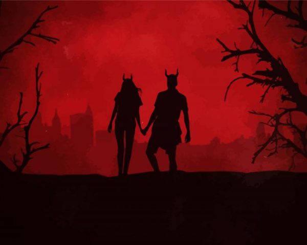 Devil Soulmates Paint By Number