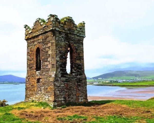 Dingle Ancient Ruins paint by numbers