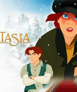 Disney Anastasia Animation paint by numbers