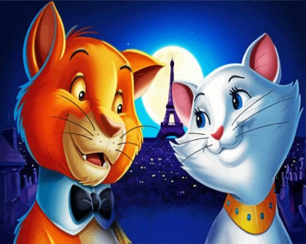 Disney The Aristocats Animation Paint By Number
