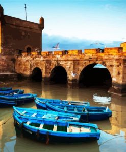 Essaouira Citadel Paint By Number