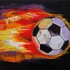 Football Art paint by numbers