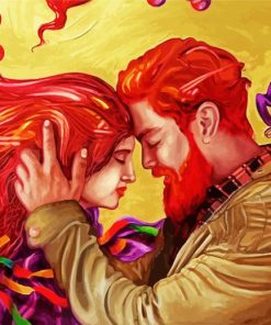 Ginger Soulmates Paint By Number