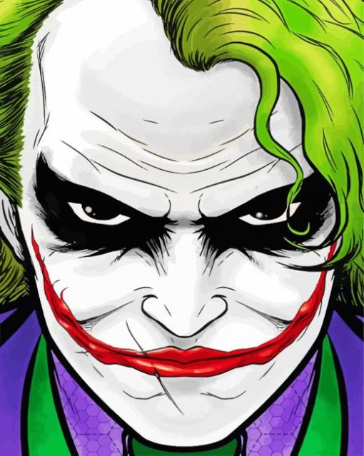 Joker Movie Paint By Number