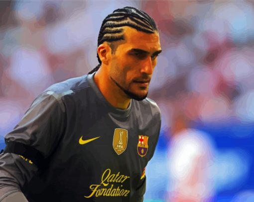 Jose Manuel Pinto Barcelona paint by numbers