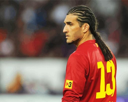 Jose Manuel Pinto Footballer paint by numbers