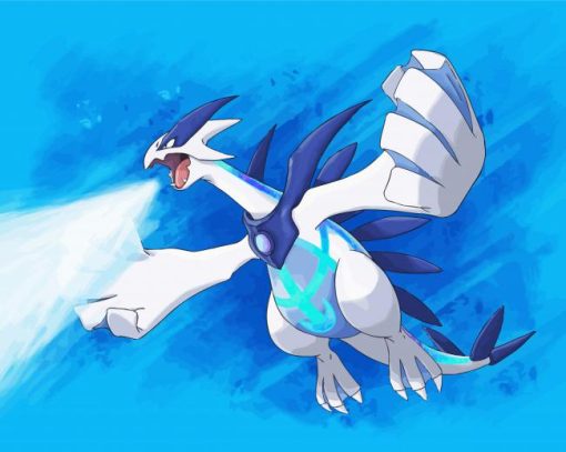 Lugia paint by numbers