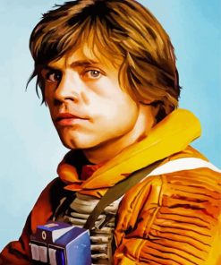 Luke Skywalker Star Wars Movie Paint By Number