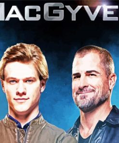 Macgyver Poster Paint By Number