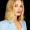 Margot Robbie paint by numbers