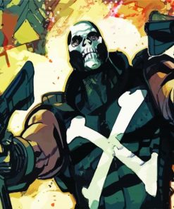 Marvel Comic Crossbones Paint By Number