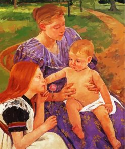 Mary Cassatt The Family Paint By Number