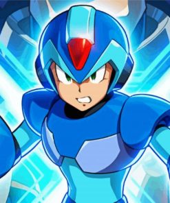 Mega Man Animation Paint By Number