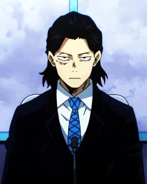 My Hero Academia Characters Aizawa paint by numbers