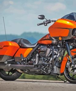 Orange Roadglide paint by numbers