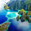 Palawan Island Seascape paint by numbers