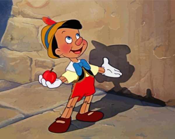 Pinocchio paint by numbers