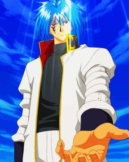 Rave Master Character Sieghart Paint By Number