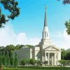 Richmond Virginia Temple paint by numbers