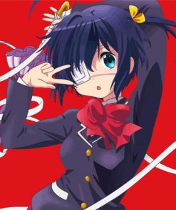 Rikka Takanashi Characters paint by numbers