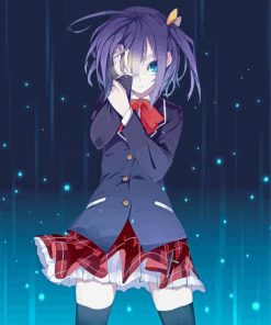 Rikka Takanashi Chuunibyou Anime paint by numbers