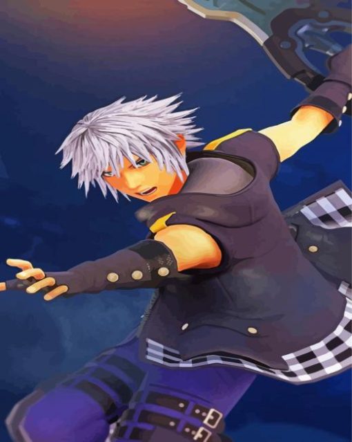 Riku Kingdom Hearts Paint By Number