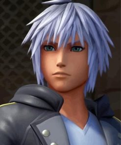 Riku Video Game paint by numbers