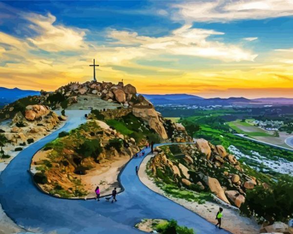 Riverside California Paint By Number