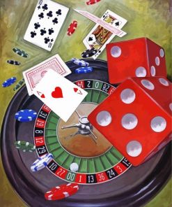 Roulette Game paint by numbers