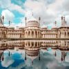 Royal Pavilion Brighton Water Reflection paint by numbers