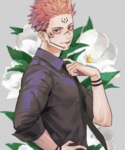 Ryomen Jujutsu Kaisen paint by numbers