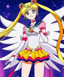 Sailor Moon paint by numbers