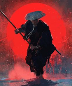 Samurai Art Paint By Number