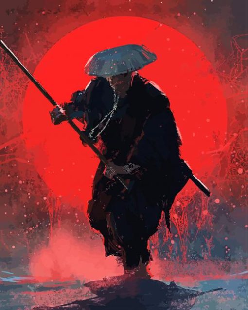 Samurai Art Paint By Number