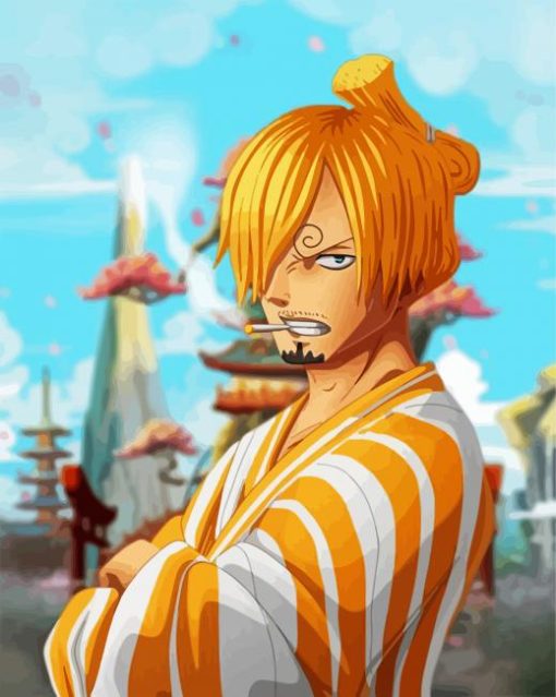 Sanji Vinsmoke Paint By Number