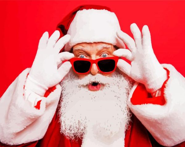 Santa Claus paint by numbers