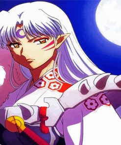 Sesshomaru InuYasha Anime paint by numbers