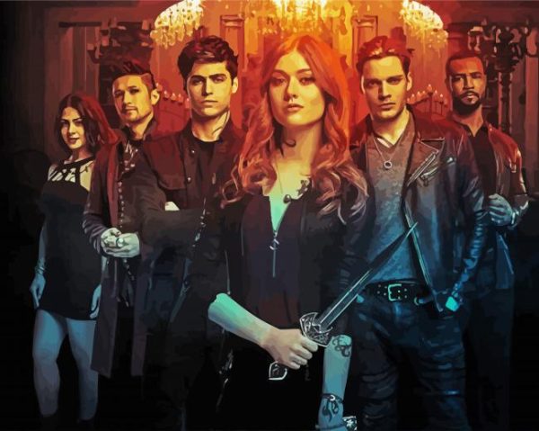 Shadowhunters paint by numbers