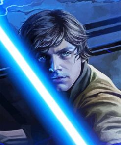 Star Wars Skywalker Luke Paint By Number