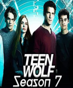 Teen Wolf paint by numbers