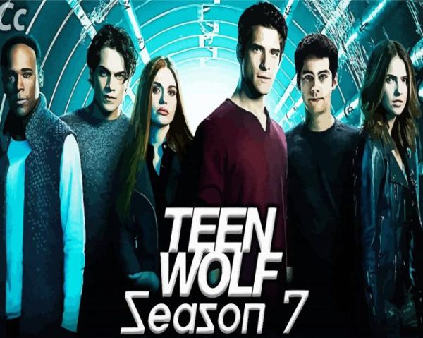 Teen Wolf paint by numbers