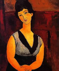 The Beautiful Confectioner By Modigliani Paint By Number