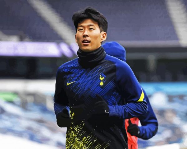 The korean Football Player Sonaldo Paint By Number