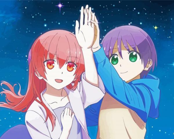 Tonikawa Fly Me To The Moon Anime Paint By Number
